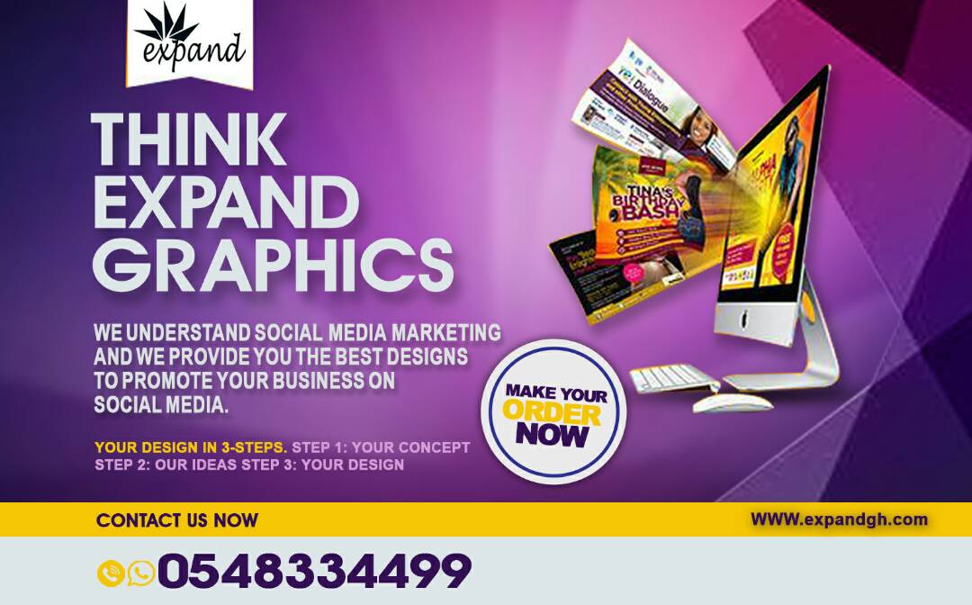 Think Expand Offers Result Driven And Attention Grabbing Graphic Designs To Promote Local Businesses In Ghana On Social Media Think Expand Ltd