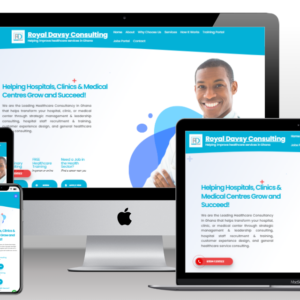 Hospital Website Design Ghana